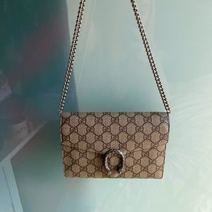 Gucci - Dionysus GG Supreme chain wallet
